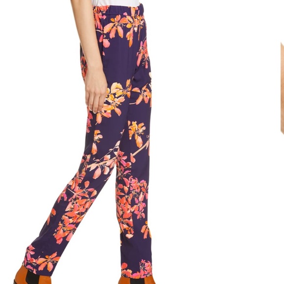 Dries Van Noten Palmira Floral Print Pants Size 8 NWT - Picture 5 of 12